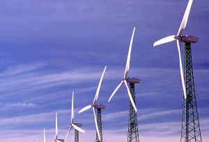 Figure 7. Wind power towers