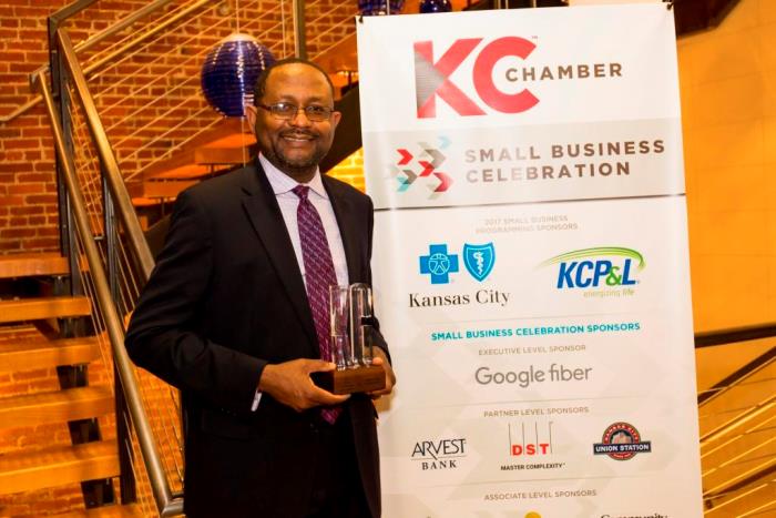 With great humility, we announce that Alpha Energy and Electric, Inc. is privileged to be the recipient of the 2017 Top 10 Small Businesses of the Year Award – named by the Kansas City Chamber of Commerce