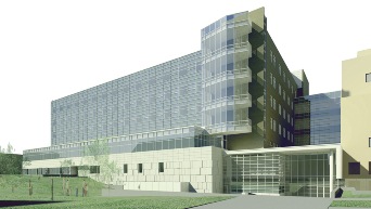 University Of Missouri Patient Care Tower in Columbia, Missouri, USA