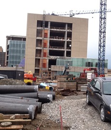 University Of Missouri Patient Care Tower in Columbia, Missouri, USA