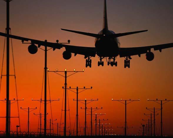 Kansas City International Airport in Kansas City, Missouri. 