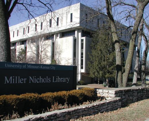 UMKC Miller Nichols Library, in Kansas City, Missouri